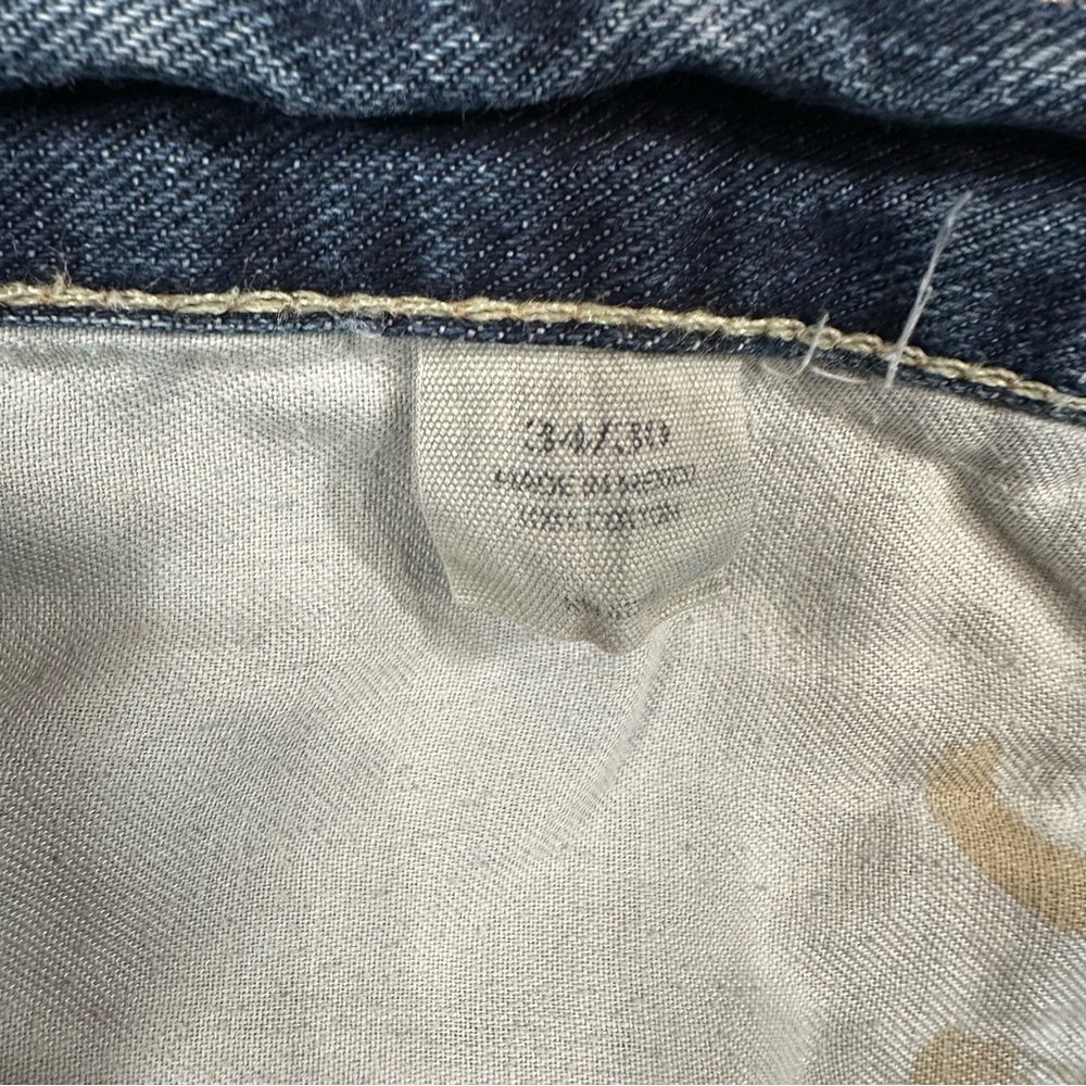 Polo Ralph Lauren Cortlandt 300 Jeans Mens 34x30 Blue USA Straight Leg Denim - Picture 6 of 9
